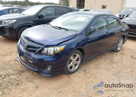 2012 Toyota Corolla S z USA, uszkodzony, nr VIN 5YFBU4EE1CP060632